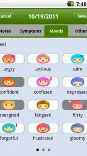 Period Tracker capture 1
