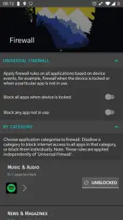 Rethink: DNS + Firewall capture 5