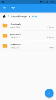 7Z - Files Manager capture 3