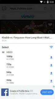 InShot Video Downloader capture 3