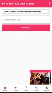 Flvto YouTube Downloader capture 1