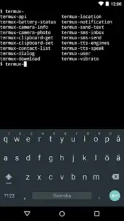 Termux:API capture 2