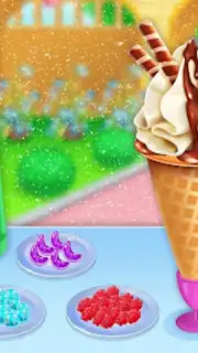 Ice Cream Shop Cone Maker Game capture 4