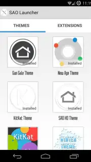 SAO Launcher capture 3