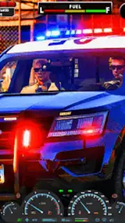 US Police Games Car Games 3D capture 1