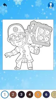 Coloring Brawl Stars capture 5