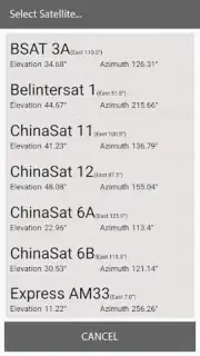 Satfinder: Satellite Director capture 7