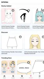Learn to draw anime capture 3