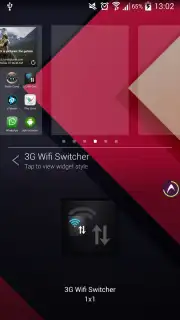 3G Wifi Switcher Widget capture 1