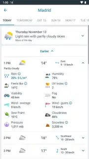 Weather 14 Days - Meteored capture 1