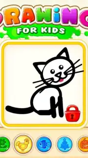 Drawing for Kids! Coloring Children Games Toddlers capture 3