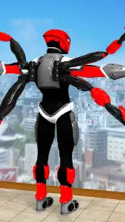 Black Spider Rope Superhero capture 4