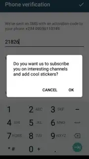 Via Messenger - Unofficial Telegram App capture 8