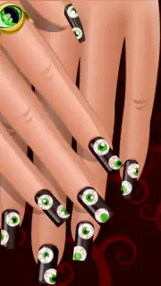 Halloween Nail capture 4