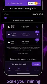 Bitcoin Mining (Cloud Mining Crypto) capture 1