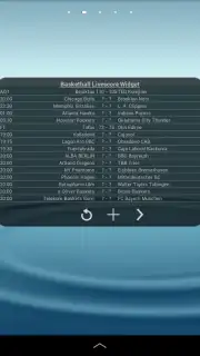 Basketball Livescore Widget capture 7