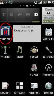 VPNC Widget capture 5