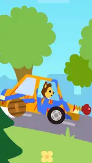 Car game for kids and toddler capture 5