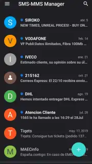 SMS-MMS Manager capture 7