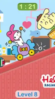 Hello Kitty games - car game capture 3
