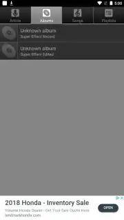 Default Music Player capture 2
