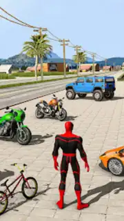 Spider Rope Hero - Crime Game capture 6
