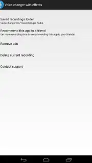 Voice Changer With Effects capture 1