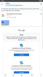 BlueMail capture 3