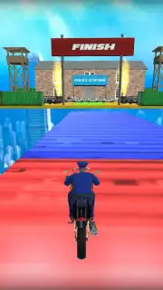 Police Bike Stunts Games capture 12
