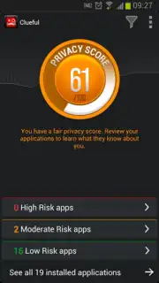 Clueful Privacy Advisor capture 2