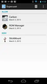 Superuser (for Android 4) capture 3