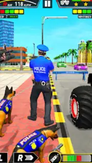 Police Monster Truck Car Games capture 8