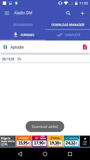 Aladin DM capture 2