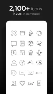 Lines Dark - Icon Pack capture 2