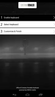 Cristiano Ronaldo Official Keyboard capture 7