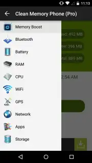 Clean Memory Phone (Pro) capture 2