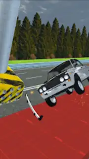 Cindy Car Driver Crash capture 5