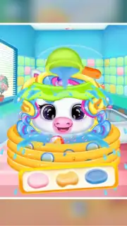 Newborn unicorn care game capture 3