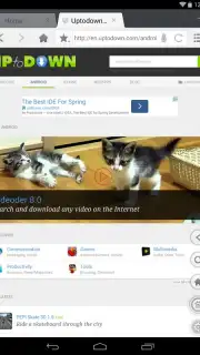 Du Browser for Tablet capture 3