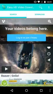Easy HD Video Downloader capture 1