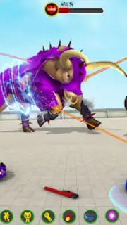 Bull Robot Car Game: Robot Game capture 2