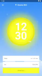 1Muslim: Prayer times, Azan capture 1