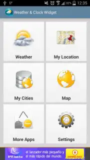 Weather & Clock Widget Android capture 9