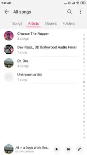 Huawei Music capture 6