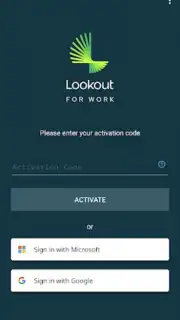 Lookout for Work capture 4