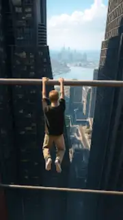 Only Going Up Parkour Rooftop capture 1