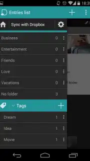 Diaro capture 3