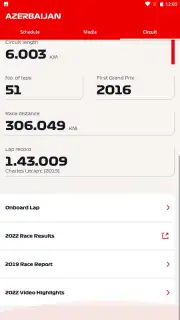 Official F1 ® App capture 2