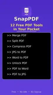 SnapPDF — PDF Tools capture 3