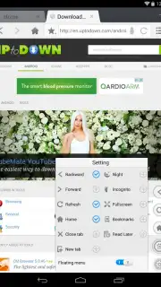 Du Browser for Tablet capture 2